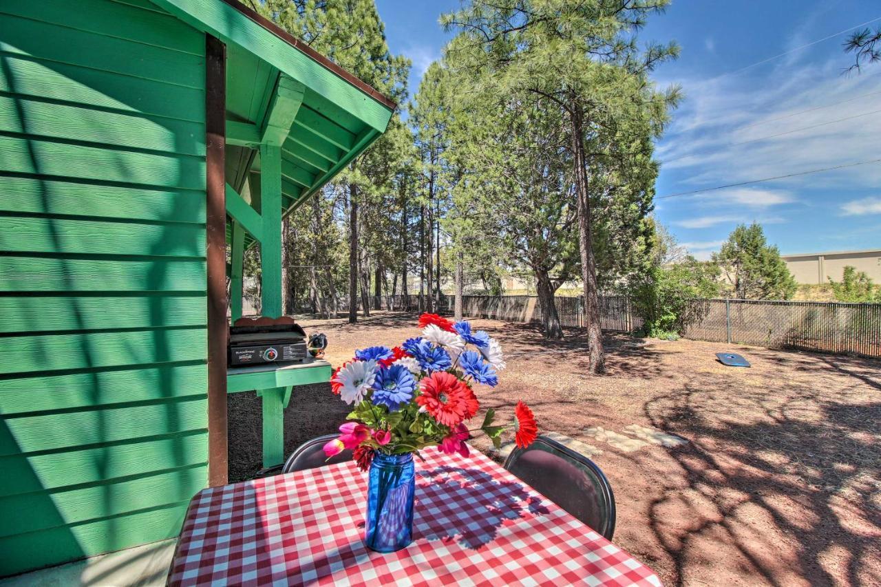 Pet-Friendly Lakeside Cottage With Grill And Fire Pit! Pinetop-Lakeside Exteriér fotografie